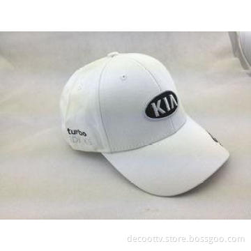 3D Raised Embroidery Cotton Baseball Cap for Car Promotion